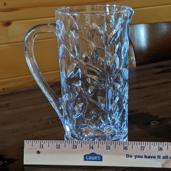 Holiday Sangria or Mimosas! Heavy Royal Crystal Italiana Pitcher. - Picture 4 of 16